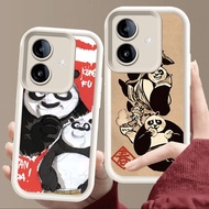 Case for OPPO A5X A79 A5 A3X A3 Pro 5G Soft White E84 Kung Fu Panda