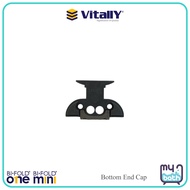 Vitally Replacement Bi-Fold One / Mini Bottom End Cap | Pintu Bilik Air | Roda Pintu Lipat | Pintu T