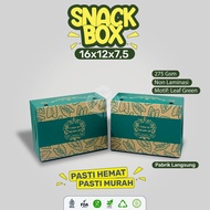 Snack Box 16x12 Snack Box Motif Cake Box 12x16 (B2K1G-16X12X7.5 Cm)