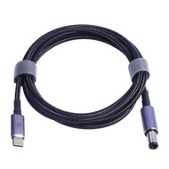 1.8m Type-C to 7.4x5.0 Charging Adapter Cable 140W Suitable for Dell Inspiron Laptop 1520/15R/17R Tr