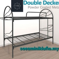DD9011 double decker bed heavy duty/katil 2 tingkat bermutu tinggi katil bujang