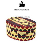 PECI/SONGKOK TAPIS LAMPUNG MOTIF TAJUK UNIK - PECI TAPIS ADAT LMPUNG - LAMPUNG ETHNICA