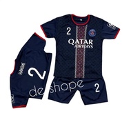 Children's football shirt set 1 to 14 years Hakkami Haaland Messi Ronaldo football shirt