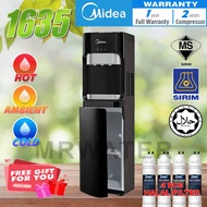 Midea Water Dispenser Floorstanding Hot Normal Cold Water Purifier 1635S - Compressor - 4 Antibacter