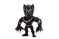 Metalfigs Marvel Avengers Black Panther 100% Die-cast Metal Collectible figure, 4", Black JADA Toys 