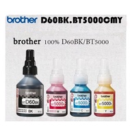 Brother BT5000C/M/Y/BTD60BK Genuine Ink Cartridge Page Yield up to 5K/6.5K Pages (BT-5000 BT5000 BT-