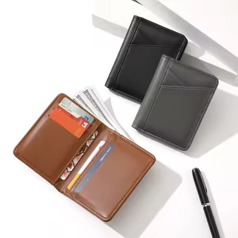 Money Wallet Western Bifold Wallet Card Holder Wallet Rfid Blocking For Gatherings Card Storage Cash