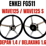 WAVE125 / WAVE100 R ENKEI FG511 SPORT RIM ( F1.4 / R1.6 ) FREE BEARING BUSH