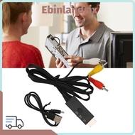 EBINLMY 3RCA to HD Multimedia Interface, 3.3ft RCA CVBS AV to HD 1080P/720P 60Hz AV to HD Multimedia