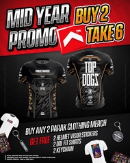 Parak Clothing Top Dogs Recon Polydex Fabric T-Shirt
