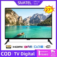 Sivatel TV LED Smart 32 inch FHD TV Digital 26/27/30 inch TV Android Televisi Netflix/YouTube-WiFi