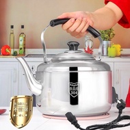 Anti-Drying 304 Electric Kettle Large Capacity Whistle Electric Teapot 4L-10 Kettle Household Stainl