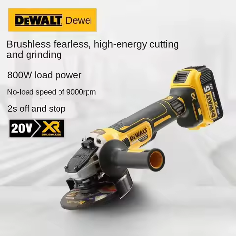 DEWALT DCG405 125mm flat head angle grinder bare machine tool cutting machine 18V lithium battery br