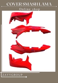 Cover Body Dan Sayap Suzuki Smash Lama 2004 Warna Merah