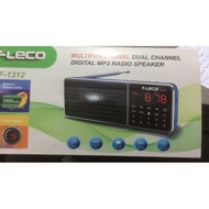 Fleco Mp3 F-1312 Duo Channel Digital Radio Speaker Multifunction Radio