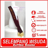 Tassel Graduation Sash Cum Laude Sash/ Sprayulation Sash/