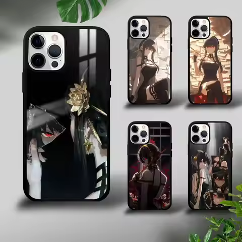 S-SPY FAMILY Yor F-Forger Phone Case For iPhone 16 15 14 13 12 11 Pro Xs Max Mini Plus Celulares Har