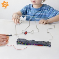 [utruiut0k] Electric Maze Toy Physics Experiment Educational Brain Teaser Conducting
