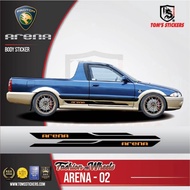 PROTON ARENA CAR BODY STICKER SET ARENA - 02