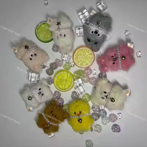 DIY New SKZOO Stray Kids Keychain SKZ Fans Collection Bangchan Felix Miini Pendant Backpack Accessor
