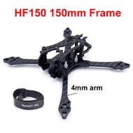 Hf150 150Mm 150 3 Inch Carbon Fiber Frame 4Mm Arms Port 3045 Propeller Mini Flytower For FPV RC F