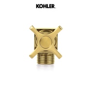 KOHLER Stop valve (Brush moderne brass finishes) วาล์วเปิดปิดน้ำสีทองปัดลาย K-12066T-3-2MB