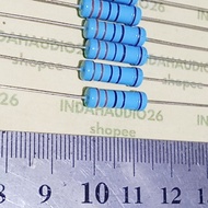 Metal film 3K3 2W 1% resistor 3.3k 2 watt 3.3 kilo ohm 2 w 2watt 1 percent 3.3k 2w 3k3