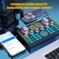 Sound Card Q7 Live Mixer Noise Reduction Mixers for Computer Smartphone Tablet H5J5