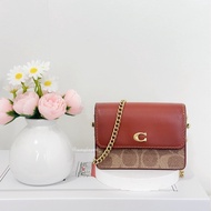 Coach 專櫃款 迷你 卡夾側背包