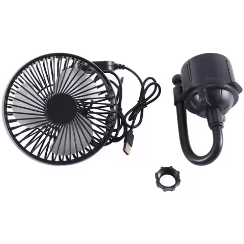 AC34-Car Fan Multifunctional Fan USB Fan Ashtray Fan Universal Car Spare Parts Accessories Parts