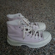 Converse 增高厚底高筒波鞋