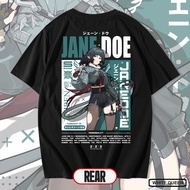 Jane Doe Zenless Zone Zero T-Shirt - Men's & Women's Distro T-Shirt Anime & Game T-Shirt ZZZ Jane Do