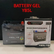 YB5L BATTERY GEL EX5-E DREAM-E W100-E CLASS-E LAGENDA LC V1 SRX SRE EGO KRISS KRISTA MR1 ACE115 CT10