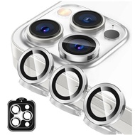 iPhone12 12Pro 12ProMax 12Mini 3D Metal Aluminum Alloy Positioning Eagle Eye Lens Glass Film For iPhone 12 Pro Max Mini Shockproof Anti Scratch Camera Lens Back Cover Protector