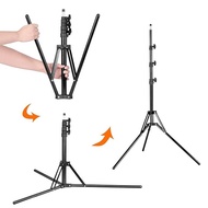 Professional hairstylist Use Stand Dummy Head standing Folding Tripod Portable tripod Stand Telescopic Triangle Stand