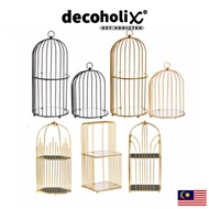 DECOHOLIX | MINI BIRDCAGE Mirror Nordic Cosmetic Rack Shelves shelf IKEA SSF KAISON essential oil EO