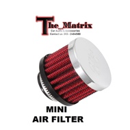 K&N MINI AIR FILTER / AIR CLEANER FOR CAR ENGINE