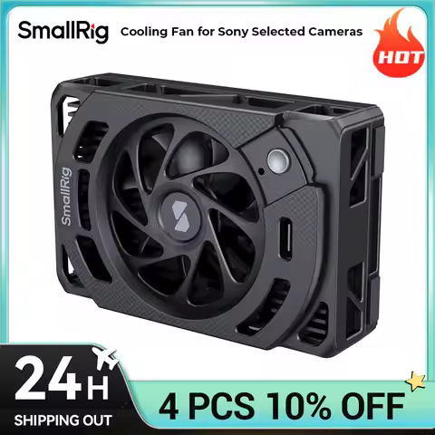 SmallRig Cooling Fan for Sony ZV-E1/ ZV-E10 II/ ZV-E10/ Alpha 7 IV / Alpha 7S III/ Alpha 7C/ Alpha 7
