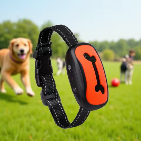 Dog Pet Anti Barking Device USB Rechargeable Dogs Training Collar Ultrasonic Stop Barking Vibration 