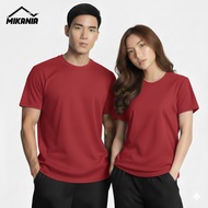 Red Plain Microfiber Jersey T-Shirt | Jersi T-shirt Microfiber Kosong Merah (UNISEX)