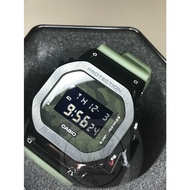Casio G-Shock GM-5600B-3 Stainless Steel Bezel Military Green Resin Band GM-5600 GM5600 DW-5600B-3D