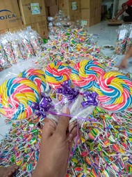 PERMEN LOLLIPOP JUMBO 1 PCS BY DAFFA LOLLIPOP PABRIK PERMEN MALANG