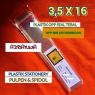Plastik Opp 35x16 Souvenir - Plastik Opp 3.5 x 16 Mie Lidi - Plastik Opp 35 x 16 Aksesoris - Plastik