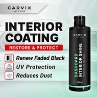 CARVIX | Interior Coating Car Interior Plastic Restorer Car Interior Shine Dashboard Coating