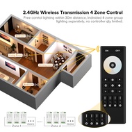 2.4GHz RF Touch Remote RC02RF/RC02RFB,Suitable for C02RF, C02W, WB5, LM051, LM052, LM053 and other c