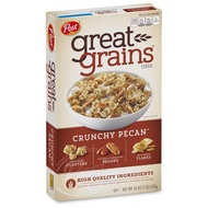🔥มีจำนวนจำกัด🔥  Post Great Grain Kran Chi Pecan 16 oz (453 grams) Post Great Grains Crunchy Pecans 1