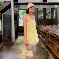 Forwarding A lookbooklookbook Shirt etoile top Model (Size.XS S M And L) Lemon Yellow Cream fizz (Ne