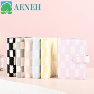 AENEH Money Saving Challenge Book, PU Leather Large Capacity Money Saving Binder, Gift for Kids Save