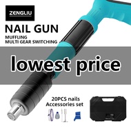 Nail Gun Manual Mini Berat Punch Beton Rivet Alat Senyap Dengan 20PCS Kuku Aksesori Set Free Nails M
