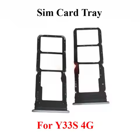 For Vivo Y33s E Y55s Y51S 2021 Y33t 2022 Y32 Y32T 4G 5G Sim Card Slot Tray Holder Sim Card Reader So